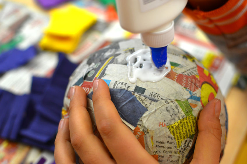 Easy Paper Crafts for Kids - Papier Mache